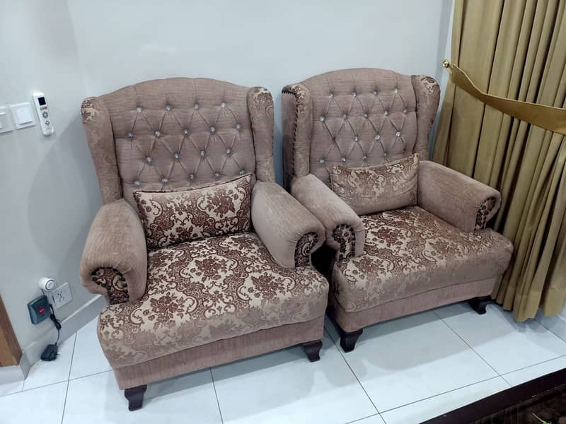 7 Seater Sofa without table. 2