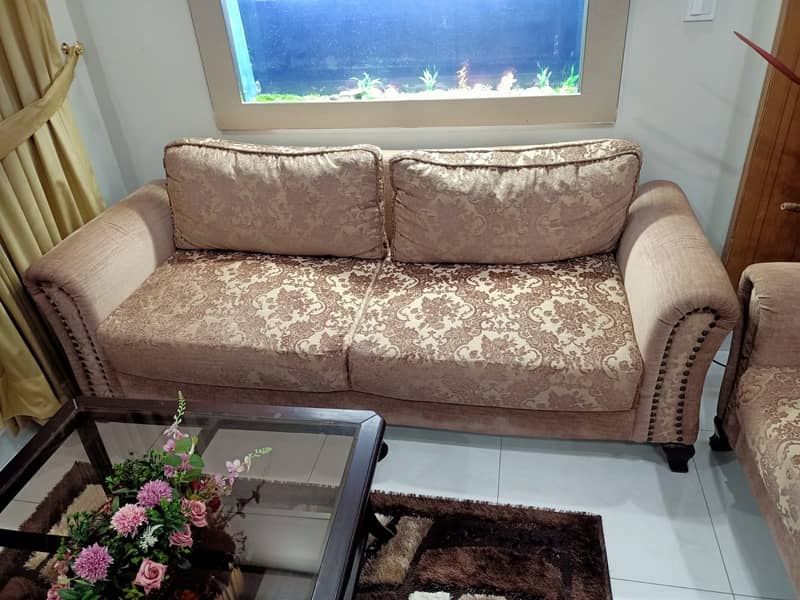 7 Seater Sofa without table. 4