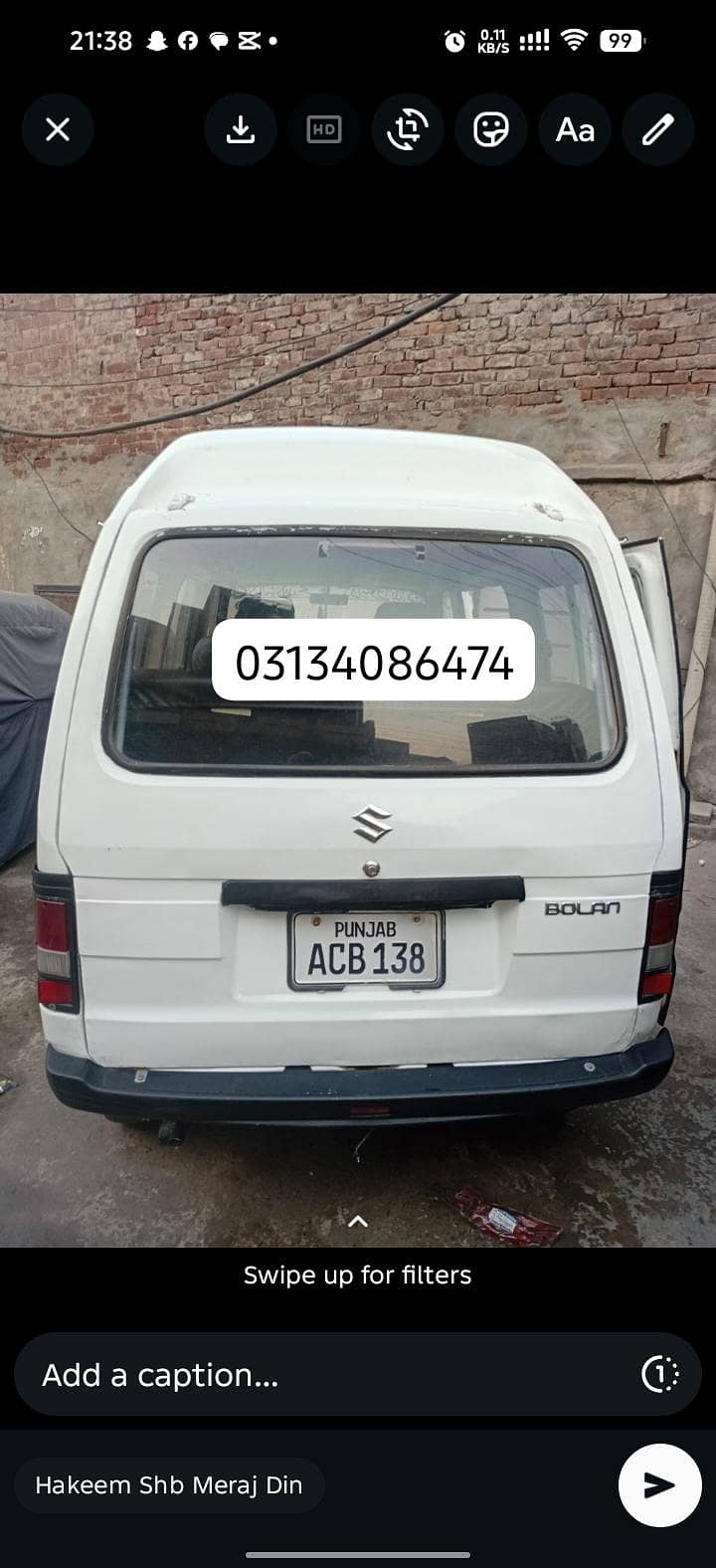 Suzuki bolan van 9