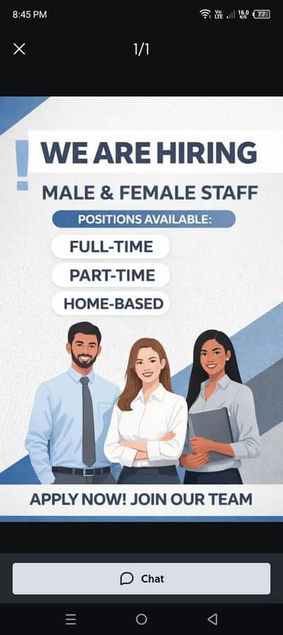 Hiring now an urgent job