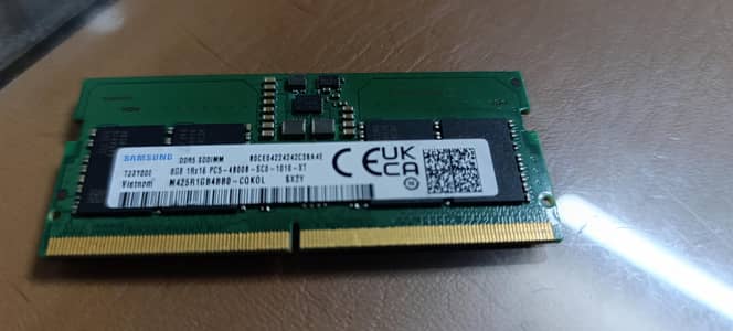 DDR5, PC5 8GB Ram