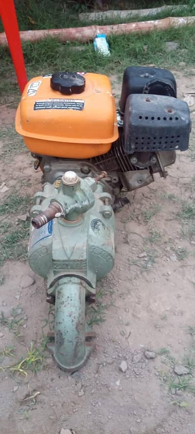 petrol engine with boring pump