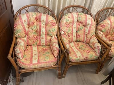 Cane sofa
