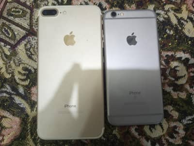 Apple iPhone 7 Plus + 6s