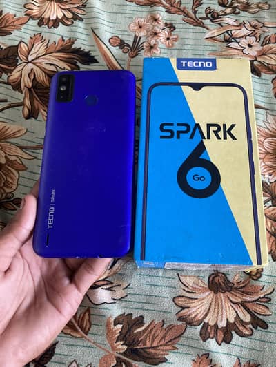 Tecno Spark 6 Go with box