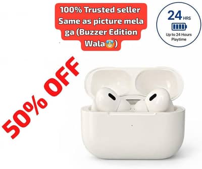 Earbud pro 2 (Buzzer Edition) With extra tips, cable and rope Free