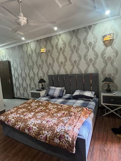 Makka tower one bedroom apartment fully luxury furnished available for rent location E-11 4