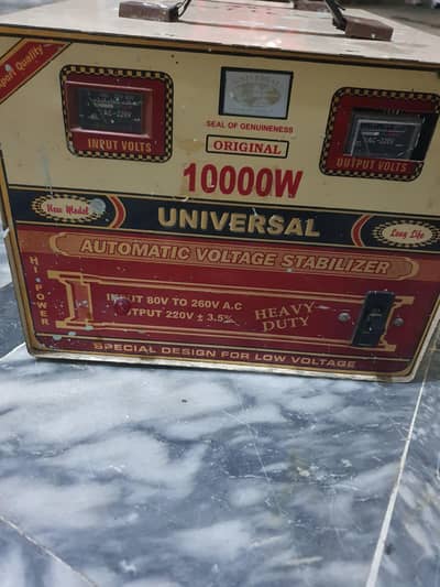 10000 Voltage Stabilizer for sale, urgent