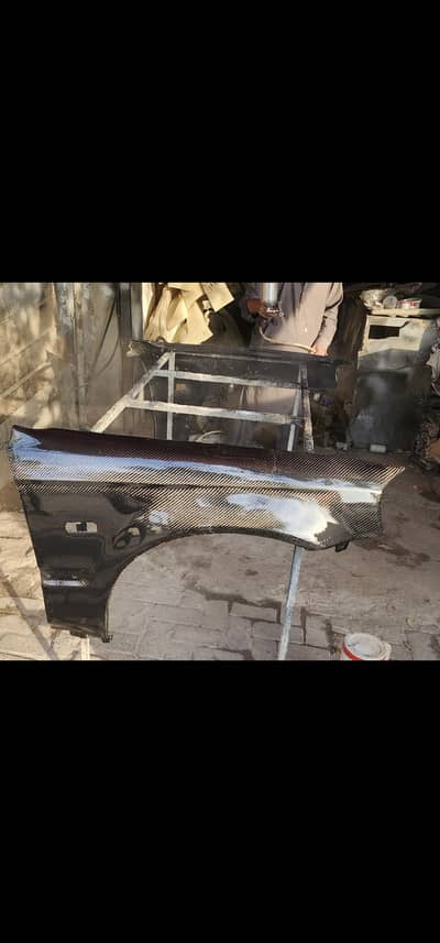 civic ek 2000 carbon fiber fenders
