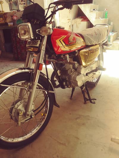 CG salf start 125 Gold edition