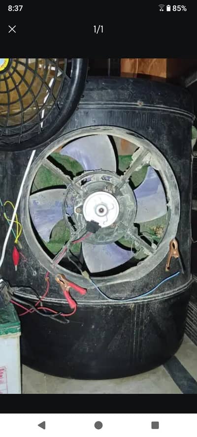 air cooler used batry ya Soler per chalaiye