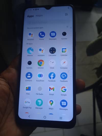 Vivo Y15c 4+1/64 complete saman only glass crack minor