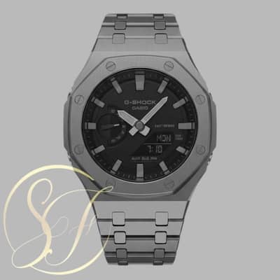 Casio G-Shock GM2100 Stainless Steel, GA2100, GA2300, Casio Edifice
