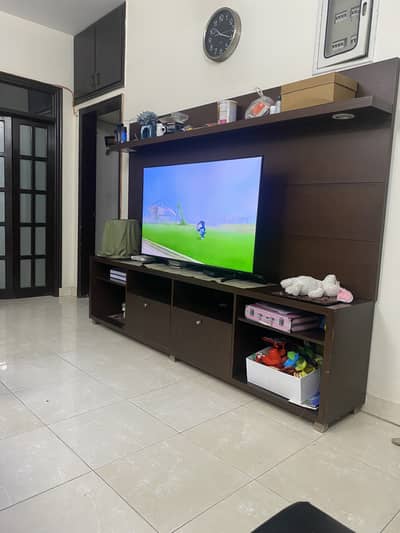 Tv console pure wooden excellent condition
