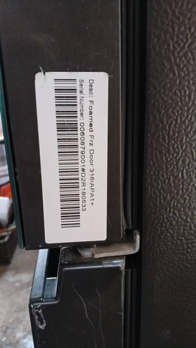 Haier digital inverter fridge model 316