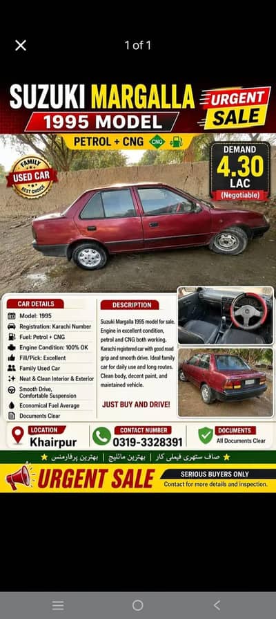 Suzuki Margalla 1995