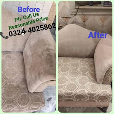 Sofa Cleaning Service - Carpet Cleaning Plz Call Us 03244025862