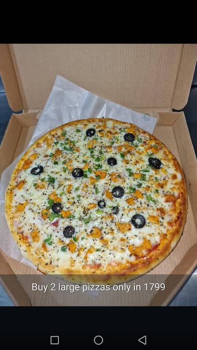 Pizza shop kitchen helper