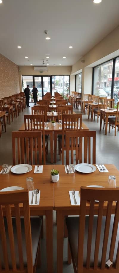 @Restaurant Furniture Fully setups Premium Look and High Quality. .
