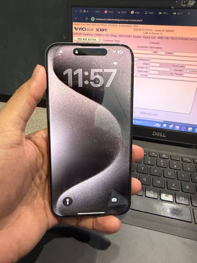 Apple iPhone 15 Pro Max Jv 92% BH 10/10condition
