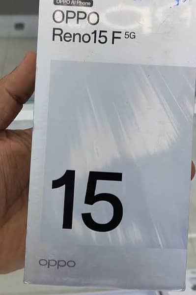 OPPO Reno 15 F box pack 8/256