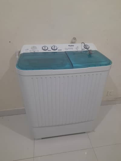 10 kg haier semi automatic washing machine