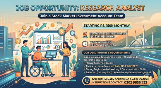 Seeking Research Analyst