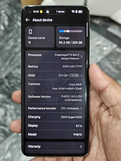 One Plus 11 Chinese variant