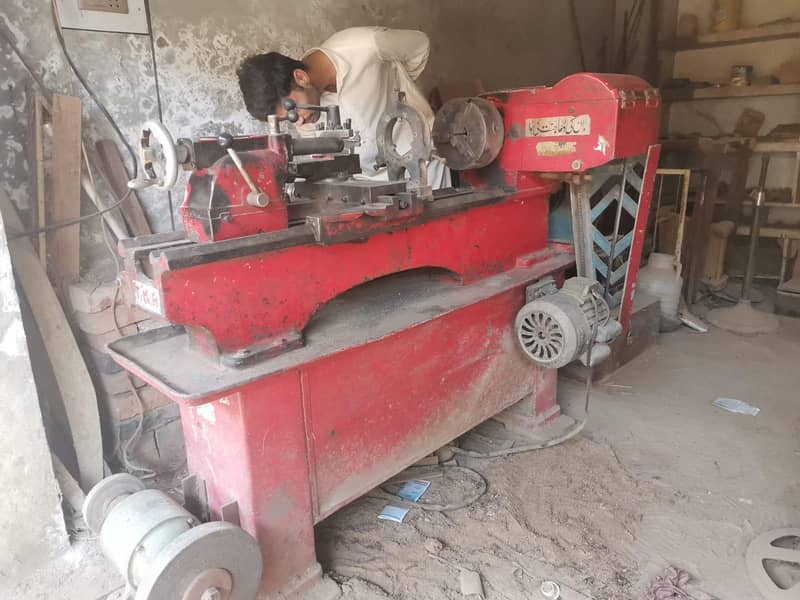 lathe machine 6