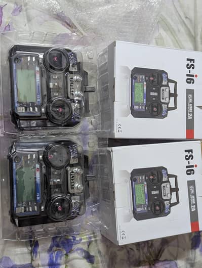 FlySky FS-i6 transmitter and receiver