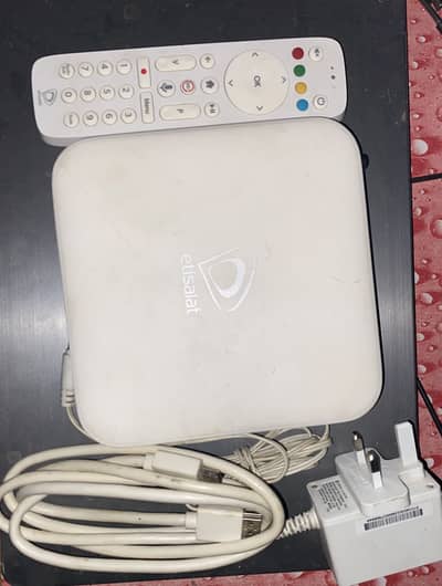 Etisalat Android tv box version 9 4k ultra