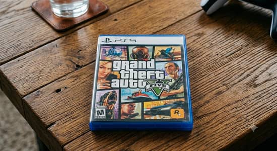 Grand Theft Auto V GTA 5 Playstation 5 Just Box Open