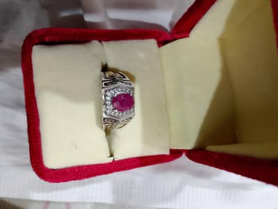 Natural Ruby Ring