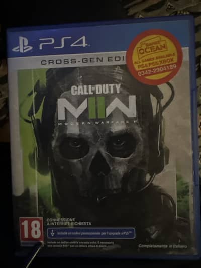 Call of duty modern warfare 2 cross gen edition(ps4)