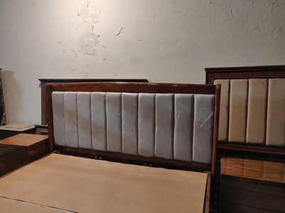 Brand New pure wooden shisham king size beds