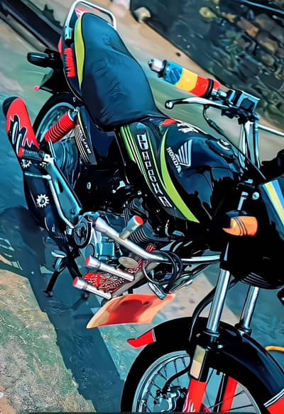 Honda delux 2017 serial 101