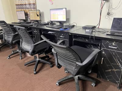 Office Table and Chairs