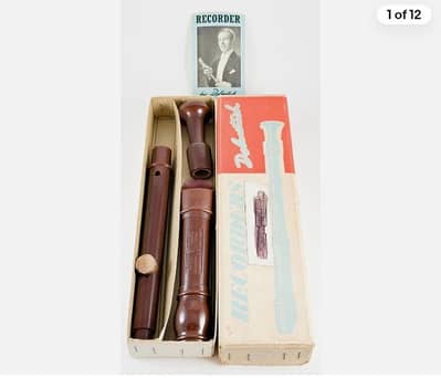 Vintage Dolmetsch recorder Dolonite Treble BS3499 Part 2A