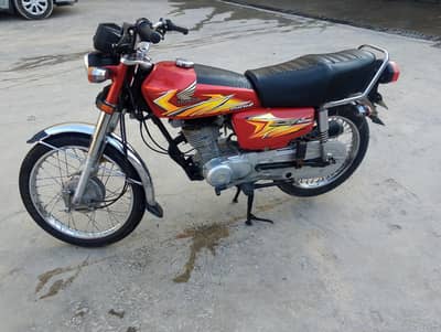 Honda 125 lush bik