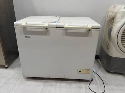 Haier freezer and fridge