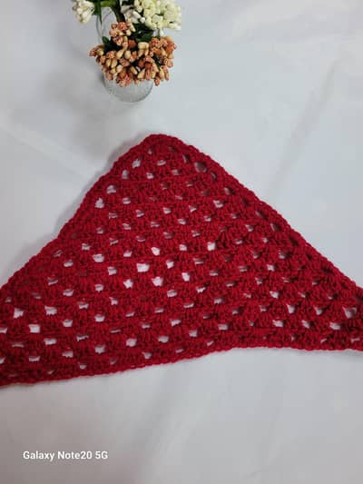 The classic Crochet Bandana