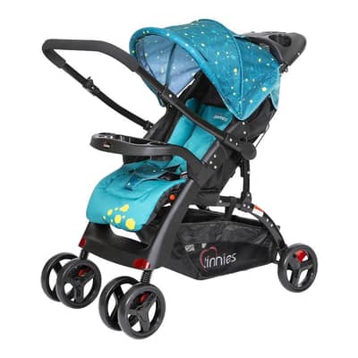 Tinnies Branded Pram (Very less used with original Box)