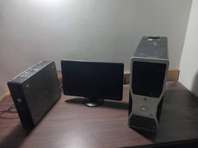 monitor and cpu