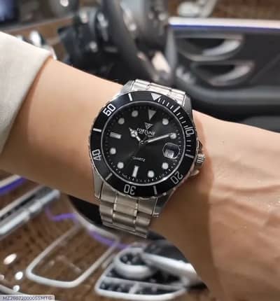 Luxury Black Bronze Watch Water Resistant Easy Comfortable