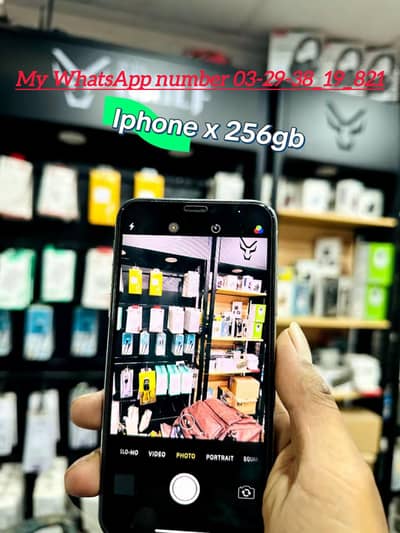 iphone x 256GB  okay