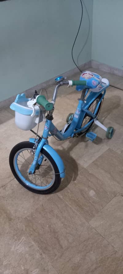Branded girl cycle