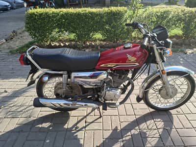 Honda CG 125-Self start-chrome edition