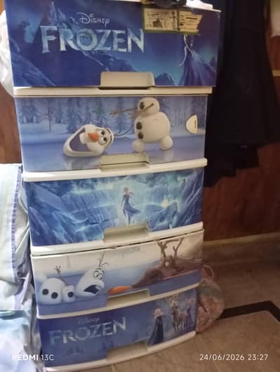 Kids 5 Drawers Cabinet