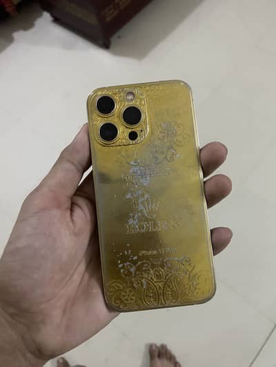 Apple iPhone 13 Pro gold plated exchange iPhone read add read add
