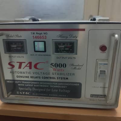 Stac Voltage Stabilizer 5000Watt